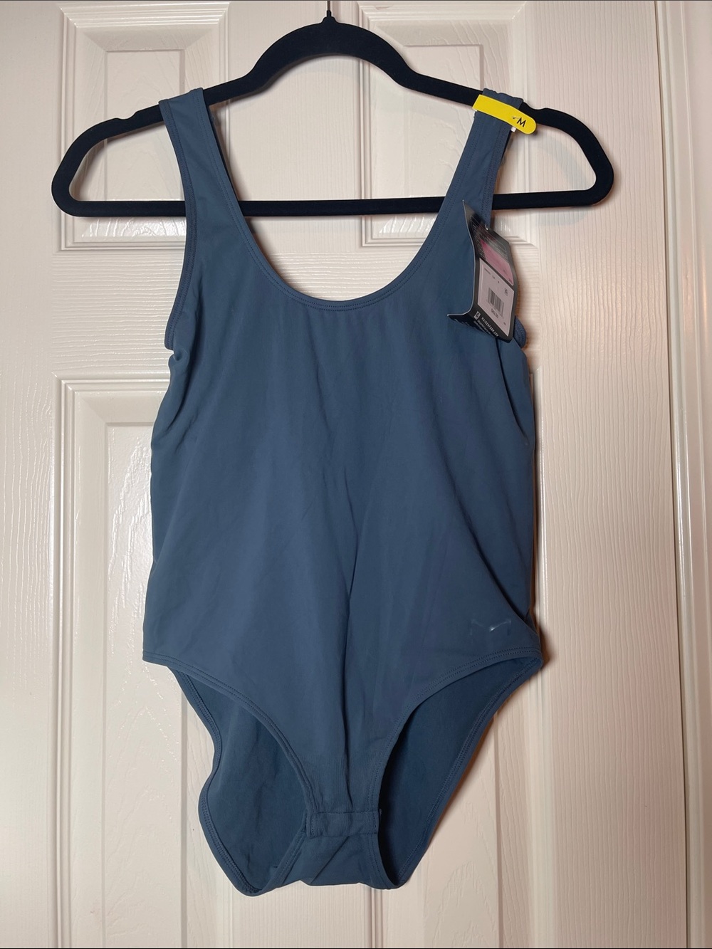 Maidenform Teal Scoop-Neck Bodysuit